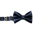 thumbnail image 3 of 6pc  Boy Formal Necktie Black & White Suit Set Satin Bow tie Baby Sm-20 Teen, 3 of 4