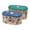 A, variant on 2 Pcs Storage Box with Lid, Metal Biscuit Storage Container Decorative Snack Tin Canister, Retro Storage Containers for Earring Crafting Jewely Pills Home Hooks Small Items