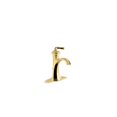 thumbnail image 1 of Kohler K-193-4-PB Devonshire Robinet de Lavabo à Poignée Unique, Laiton Poli Vibrant, 1 of 8