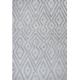 thumbnail image 3 of JONATHAN Y IBIZA 5 x 8 Area Rug, Balansat Moroccan Diamond - Light Gray, IBZ100C-5, 3 of 8