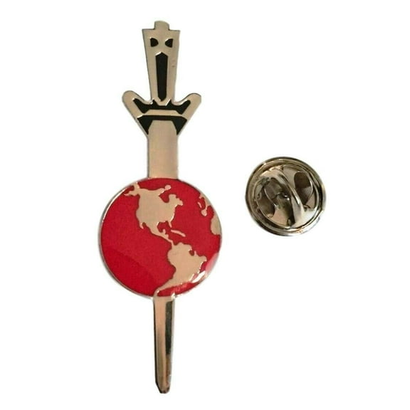 Star Trek Original Movie Mirror Universe Logo Metal Enamel Pin