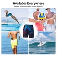 thumbnail image 6 of Daiia Spooky Halloween Night Scene Mens Swim Trunks Swim Shorts Quick Dry Swim Shorts with Mesh Lining Pockets-Medium, 6 of 9
