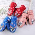 thumbnail image 2 of Dopebox Garden Gifts Children's Warm Gloves Winter Outdoor Thickened Cold-proof Mitten Ski Gloves, Holiday Accessories (Blue), 2 of 11