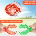 thumbnail image 3 of 6 Pieces Golf Ball Line Marker Golf Ball Line Liner Golf Ball Alignment Tool Ball Line Drawing Tools Golf Putting Alignment Tool for Golf Accessories, 3 of 7