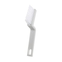 Ceramic Tile Grout Brush, Hard Bristles Bathroom and Kitchen Floor Cleaner, Small Gap Cleaning Tool for Tight Spaces, Ergonomic Handle Scrub Brush
