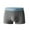 Gray, variant on Aloohaidyvio Men's Bamboo Rayon Underwear Boxer Briefs, Cool Comfort Moisture-wicking Breathable Underwear