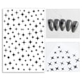 thumbnail image 2 of vnanda Fashionable Nail Art Designs 3pcs Star Nail Art Stickers Self-adhesive Versatile Design Manicure Decals for Phone Cases Diy Decorations, 2 of 8