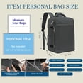thumbnail image 2 of Mochila de viaje Lossga para Spirit Airlines 45x35x20 cm con USB, 2 of 7
