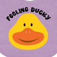 thumbnail image 4 of Inktastic Duck Feeling Ducky Boys or Girls Baby Bib, 4 of 4