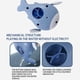 thumbnail image 2 of Wmkox8yii - Juguetes de baño de playa de verano para niños, con forma de oso de peluche, rueda de agua de cuerda, juguetes educativos para nadar para niños, 2 of 4