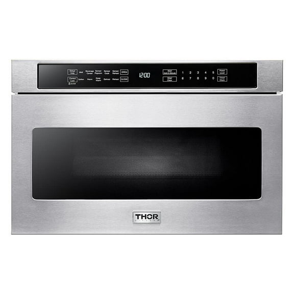 Thor Kitchen TMD2401 1.2 Cu. Ft. Stainless Built-in Microwave Drawer