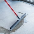 thumbnail image 4 of Libman High Power Commercial 24" Rubber Flex Blade Floor Squeegee Red Steel Handle, 4 of 8