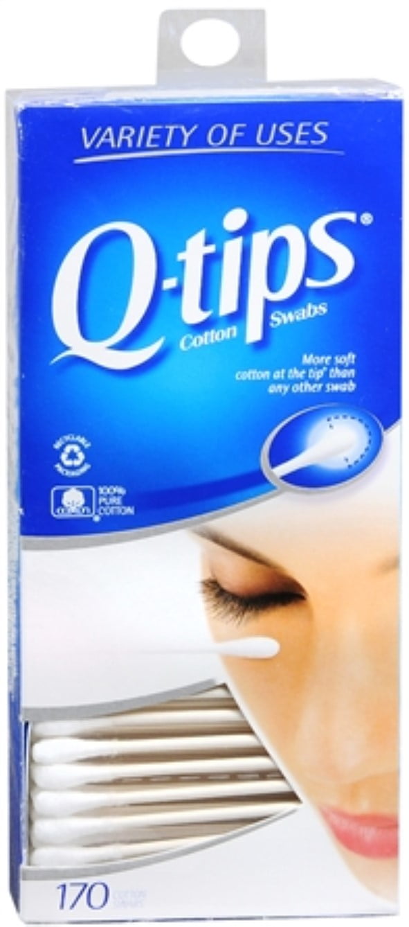 Q-tips Swabs 170 Each (Pack of 2)