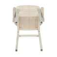 thumbnail image 5 of International Concepts Indoor Wood Mission Youth Chair with Arms in Unfinished, 5 of 12