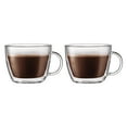 thumbnail image 1 of Juego de 2 Tazas Bodum Latte de 450 ml con Doble Pared de Borosilicato, 1 of 4