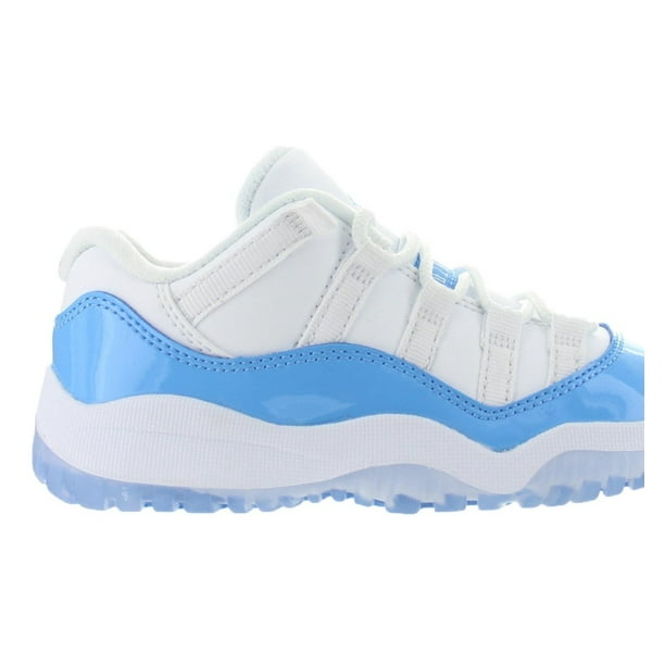 Jordan Kids Air Jordan Retro 11 Xi Low Ps Unc University Blue White Black 505 Walmart Com Walmart Com