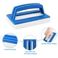 thumbnail image 4 of WideSmart Juego de limpieza de piscina de 3 piezas, cepillos de esponja para piscina, cepillo de esponja, línea de agua, cepillo de limpieza de piscina, cepillo de plástico para limpiar la pared de, 4 of 5