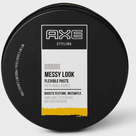 Axe Styling Messy Look Flexible  Paste 2.64 oz (Pack of (Best Hair Product For Messy Look)