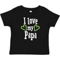 thumbnail image 3 of Inktastic I Love My Papa Hearts Boys or Girls Baby T-Shirt, 3 of 5
