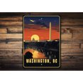 thumbnail image 2 of Washington DC Night Time Aluminum Metal Decor Sign - 10x14 inches, 2 of 4
