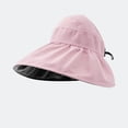 thumbnail image 1 of Sombrero de Cubo de Verano YUNYI BRAND Plegable con Revestimiento de Vinilo Color Rosa Talla única, 1 of 5