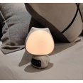 thumbnail image 2 of Time rotating remote control night light rechargeable and plug timed dimmable soft light nursing night light with clock, 2 of 5