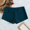 thumbnail image 5 of PEASKJP Womens Trunks with Pockets Ruched Swimsuit Tankini Bottoms, Blue XL, 5 of 5