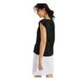 thumbnail image 2 of ALFANI Womens Black Pleated Neck Sleeveless Evening Top XXL, 2 of 2