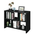 thumbnail image 3 of Pemberly Row Console Three-Tier Bookcase in Black Wood Finish, 3 of 5