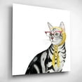 thumbnail image 3 of Epic Art 'Cool Cat III' by Grace Popp, Acrylic Glass Wall Art, 12"x12", 3 of 8