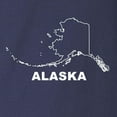 thumbnail image 3 of CafePress - AK Alaska Long Sleeve Dark T Shirt - Long Sleeve Dark T-Shirt, 3 of 4