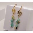 thumbnail image 6 of Handmade Amazonite Natural Drop Earrings , Stone Earrings, 6 of 8