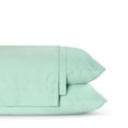thumbnail image 6 of Nestin Luxury Rayon Bamboo 4 Piece King Sheet Set, 250 Thread Count, Denim Blue, 6 of 10