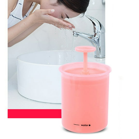 Opvise Face Cleanser Shower Bath Shampoo Foam Maker Travel Household Cup Bubble Foamer White