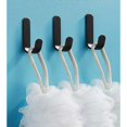 thumbnail image 4 of Estrela Gancho de Pared Adhesivo, 10 Piezas Gancho de Pared Gancho Adhesivo Negro, Gancho Autoadhesivo de Acero Inoxidable, Ganchos de Pared Autoadhesivos para Baño Cocina Oficina, 4 of 5