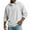 Light Gray, variant on LTTVQM Men's Polo Shirts Waffle Textured Heavyweight Knitted 2026 Winter Shirts Casual Oversized Long Sleeve Golf T-Shirt Dark Gray S