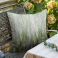 thumbnail image 2 of Throw Pillow Covers 16x16 Inch, Abstract Green Decorative Pillow Cases for Couch Sofa Bed, Modern Gradient Minimalist Mottled Art Cotton Linen Square Home Decor Pillowcases with Hidden Zipper, 2 of 7