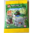 thumbnail image 2 of Miniset LEGO Minecraft de juguete: minifigura de Alex con lobo, 2 of 7