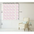 thumbnail image 5 of Ambesonne Floral Peel & Stick Wallpaper for Home, Simple Flowers Romance Print, 13"x72", Pink Pale Yellow and Blue, 5 of 5
