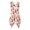 Cat Scarf Pattern, variant on HELLHERO Cat Scarf Pattern Sleeveless Sundress for Vacation Party, Side Pockets Round Neck Ladies Irregular Hem Casual Dress
