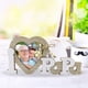 thumbnail image 3 of Marco de Fotos de Madera con Letras | Diseño Personalizado de Amor y Corazón | Decoración para El Hogar, Regalo de Boda | Fácil de Colocar En La Pared o La Mesa, 3 of 5