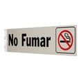 thumbnail image 2 of Letrero No Fumar Aluminio Para Pared 20.3X5.1 Cm, 2 of 3