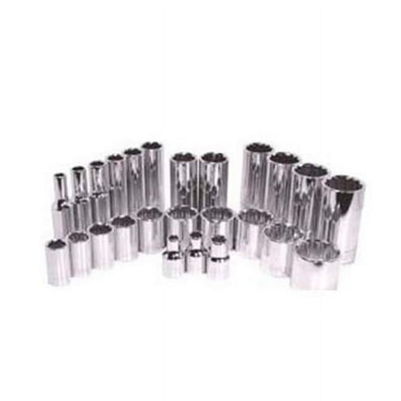 Socket .38in. Drive 12 Point Deep .38