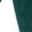 Emerald Green Wash, variant on Woman Within Ankle-Length Pull-On Stretch Knit Cotton Spandex Leggings