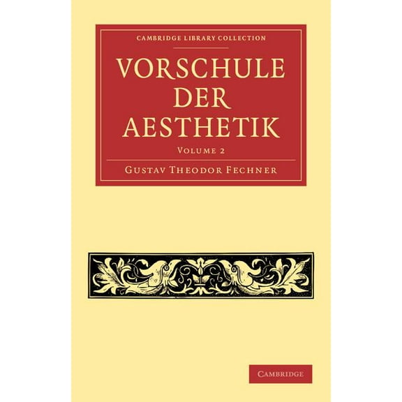 Vorschule Der Aesthetik, (Paperback)