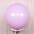 thumbnail image 3 of 10 globos de látex de macarrón grande de 36 pulgadas, color azul pastel, rojo y rosa, decoración para bodas, fiestas de cumpleaños, decoración para baby shower, 3 of 5