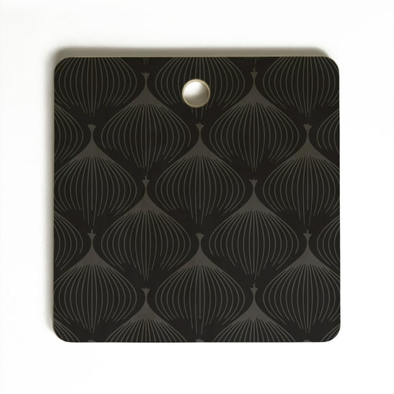 Society6 Caroline Okun Hygge In Kohl Square Cutting Board