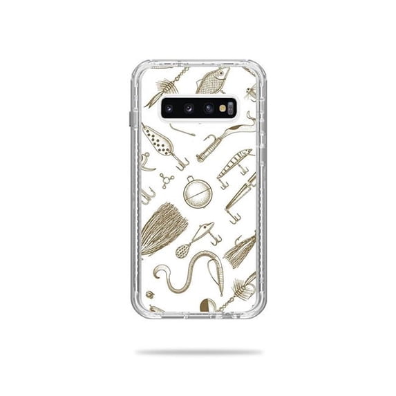 MightySkins LIFNESA10-Retro Lures Skin for Lifeproof Next Case Samsung Galaxy S10 - Retro Lures