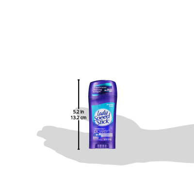 Lady Speed Stick, Invisible Dry Power Antiperspirant Female Deodorant, Powder Fresh, 2.3 oz - image 4 of 4