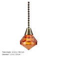 thumbnail image 3 of Rhinestone Decorative Chain Pendant for Ceiling Fan Light Hanging Ornament with Enough Length Assorted Color, 3 of 8